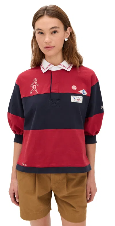 Sea Carolyn Workwear Rugby Shirt Multi