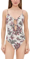 Sea Cassandra Printed One-piece Swimsuit In Multi