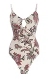 Sea Cassandra Printed One-piece Swimsuit In Multi