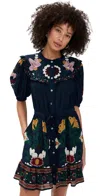 Sea Cassia Print Dress Navy In Navy