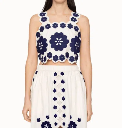 SEA CATRINE TOP IN BLUE