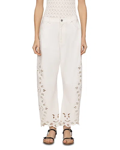 Sea Cavina High Rise Jeans In White