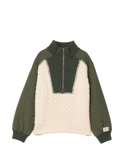 Sea Chunky-knit Sweater In Green