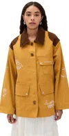 Sea Clyde Lighthouse Jacket Yellow In Yellow
