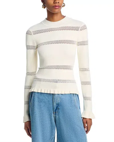 Sea Devon Knit Top In Cream In White