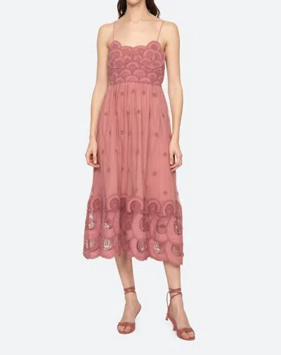 Sea Drea Sleeveless Dress In Rose In Multi
