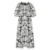 Sea Agathe Midi Dress In Multicolor