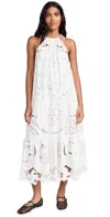 Sea Edith Embroidered Dress In White