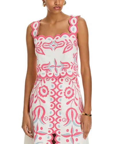 Sea Eevi Embroidered Top In Multi