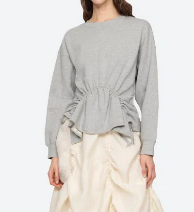 Sea Elegi Sweatshirt In Grey