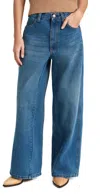 Sea Elena Denim Baggy Pants Blue 0 In Blue