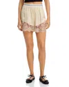 Sea Ethel Solid Shorts In White