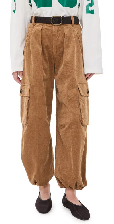 Sea Garrett Corduroy Pants Khaki