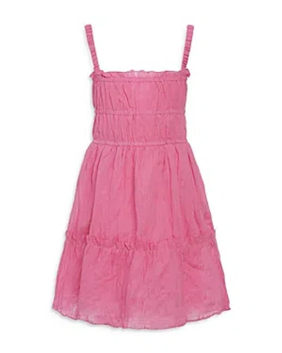 Sea Girls' Cole Smocked Sleeveless Dress - Little Kid, Big Kid In Pink