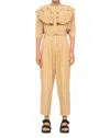 Sea Hazel Jumpsuit In Camel In Beige