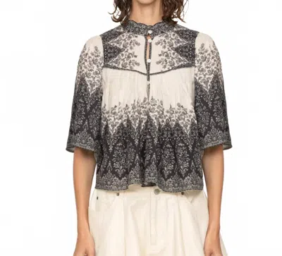 Sea Hedra Print Blouse In Multi