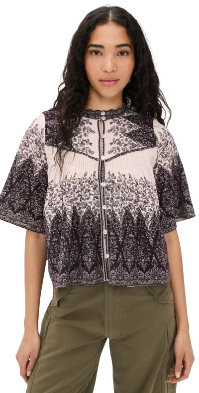 Sea Hedra Print Blouse Multi
