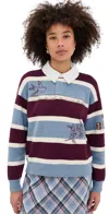Sea Hester Solid Rugby Sweater Multi In Multi