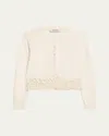 Sea Iyla Embroidered Crop Cardigan In Neutral