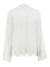 Sea Iyla Soutache-lace Shirt In White