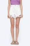 Sea Jamie Twill Shorts In White In White