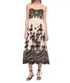 Sea Joelle Appliqué Slip Dress In Off White In Neutral