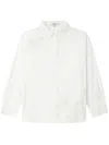 Sea Joy Cotton Shirt In Weiss