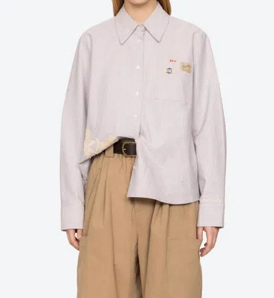 Sea Lavinia Shirt In Multicolor In Purple