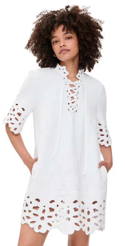 Sea Leila Eyelet Tunic Dress White