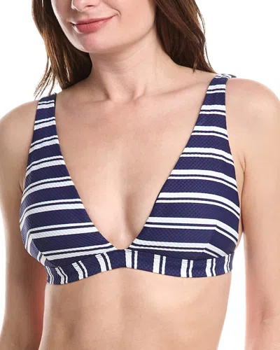 Sea Level Australia Biarritz Longline Triangle Top In Multi