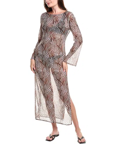 SEA LEVEL AUSTRALIA SEA LEVEL AUSTRALIA CONGO MESH LONG DRESS