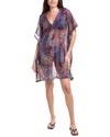 Sea Level Australia Hunter Mesh Kaftan Cover-up In Blue