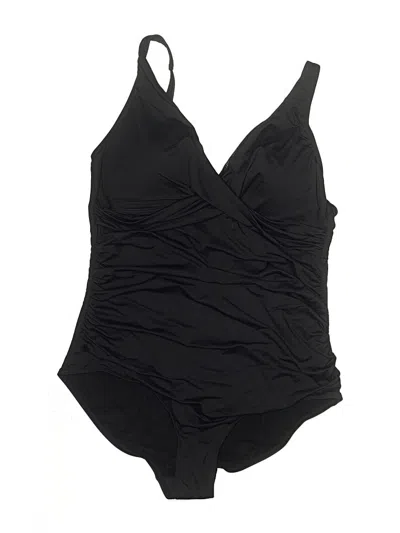 Pre-owned Sea Level Australia One Piece Swimsuit In Black