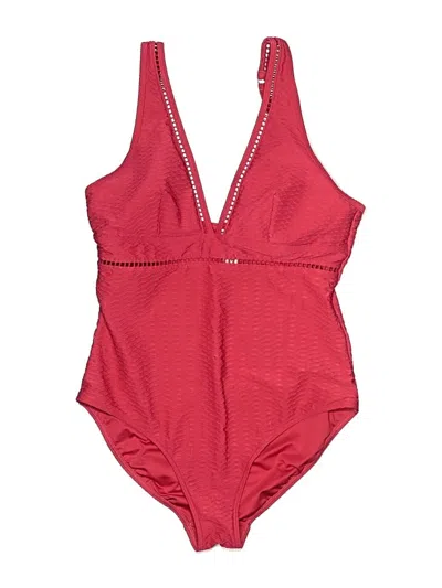 Pre-owned Sea Level Australia One Piece Swimsuit In Red