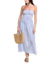 Sea Level Australia Sails Bandeau Maxi Dress