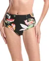 Sea Level Australia Sundown High-waist Gathered Bikini Bottom