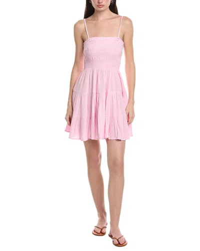 Sea Level Australia Sunset Short Bandeau Dress In Pink