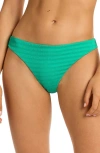 Sea Level Capri Bikini Bottoms In Evergreen