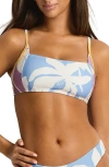 Sea Level Gilli Square Neck Bikini Top In Multi