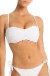 SEA LEVEL INTERLACE SEAMLESS BANDEAU BIKINI TOP