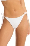 SEA LEVEL INTERLACE TIE SIDE BIKINI BOTTOMS