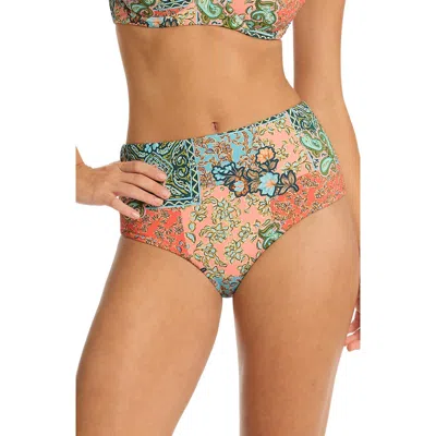 Sea Level Java High Waist Bikini Bottoms In Multi