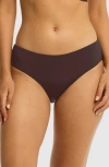 Sea Level Mid Bikini Bottoms In Brown