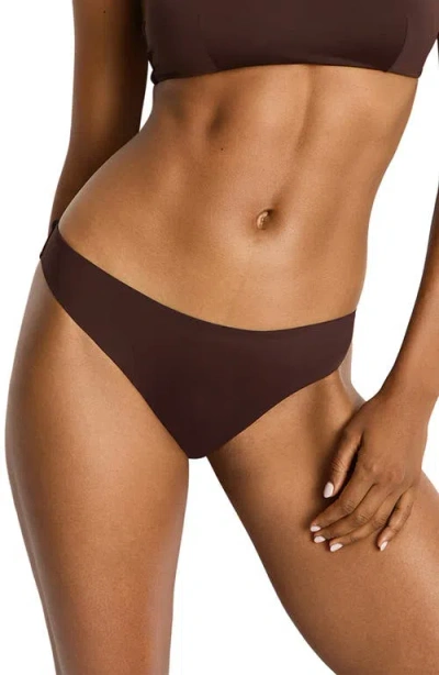 Sea Level Mythos Scoop Neck Bikini Top In Brown
