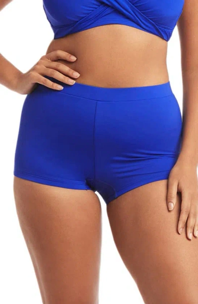 Sea Level The Katie Boyleg Swim Shorts In Cobalt