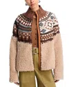 Sea Linea Fair Isle Jacket In Multi