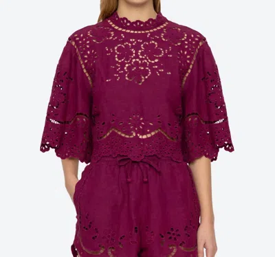 Sea Lula Top In Jam In Yellow