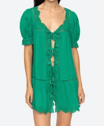 Sea Mae Coverup Dress In Green