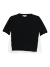 Sea Mallory Combo Knit Sweater In Black
