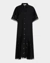 Sea Marja Shirt Dress In Black